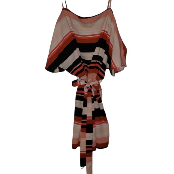 Charlotte Russe Striped romper - Picture 3 of 5